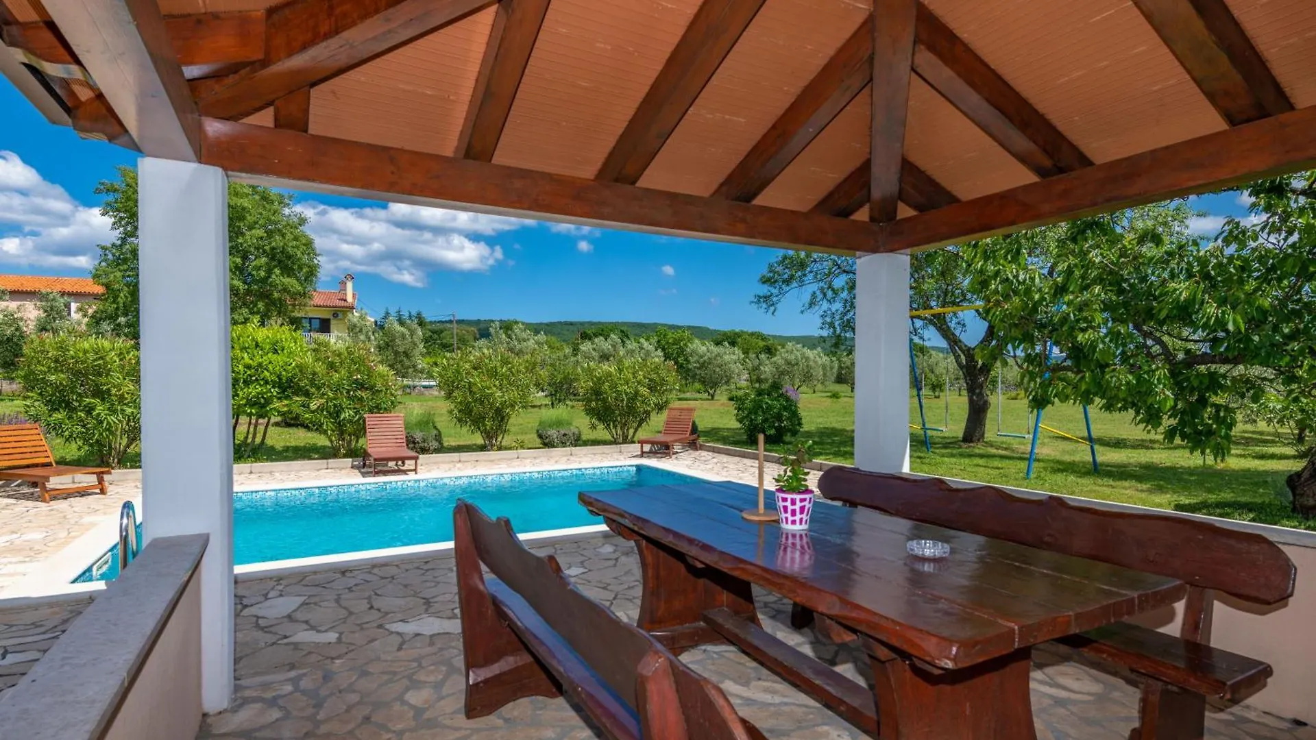 Villa Ana, A Tranquil Pool Villa Close To The Beach Stalije Holiday home